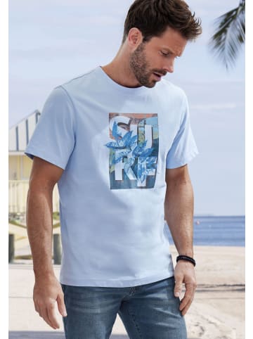 John Devin T-Shirt in hellblau