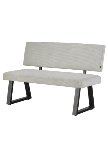 B&D Home Sitzbank SIGFRID in Grau - (B)140 x (H)88 x (T)58 cm