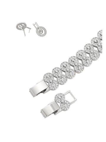 faina Women Jewelry Set in silver