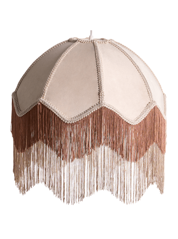 Beliani Pendelleuchten MILAGRO in Beige - (W) 40 x (H) 192 x (L) 40 cm