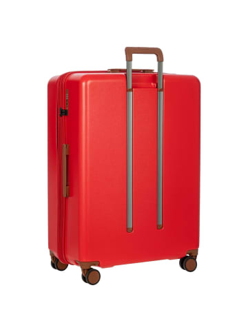 BRIC`s Ferrara - 4-Rollen-Trolley L 77 cm erw. (green) in rot