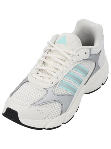 adidas Schnürschuhe in white/silver/aqua