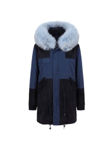 Mr&Mrs Italy Blau Baumwolle Damen Jacke