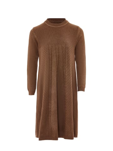 Jalene Damen Strickkleid in Beige