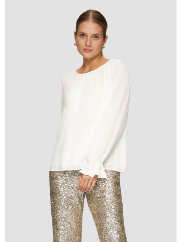 s.Oliver BLACK LABEL Bluse langarm in Creme