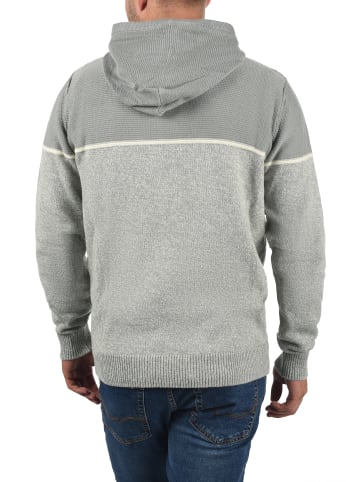 INDICODE Kapuzenpullover IDLynde 35419MM Strickpulli aus Feinstrick in hellgrau