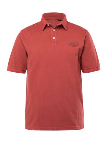 JP1880 Poloshirt in ziegelrot