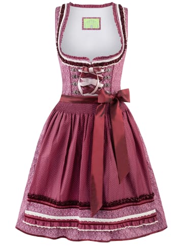 Stockerpoint Mini Dirndl "Angelica" in bordeaux