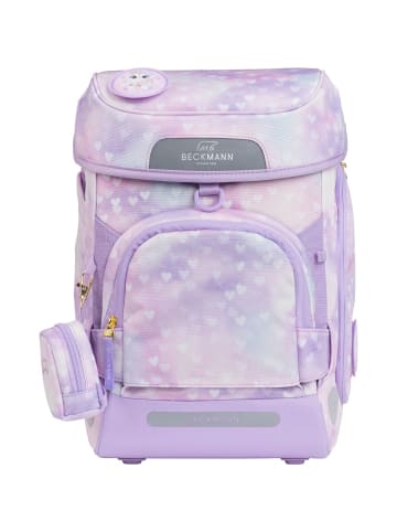 BECKMANN Plus Air Schulranzen-Set 6-tlg. Unicorn Princess Purple in pink