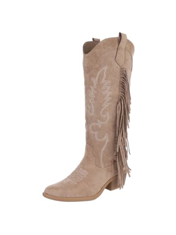 Ital-Design High Heel in Hellbraun