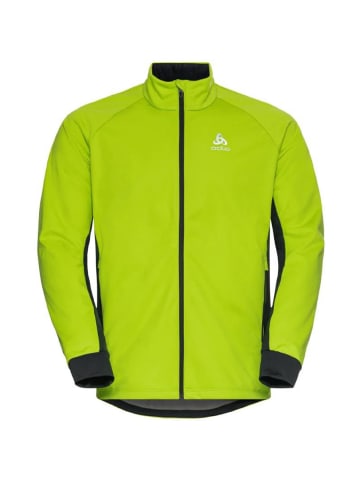 Odlo Funktions-Softshelljacke Jacket BRENSHOLMEN in Neongrün