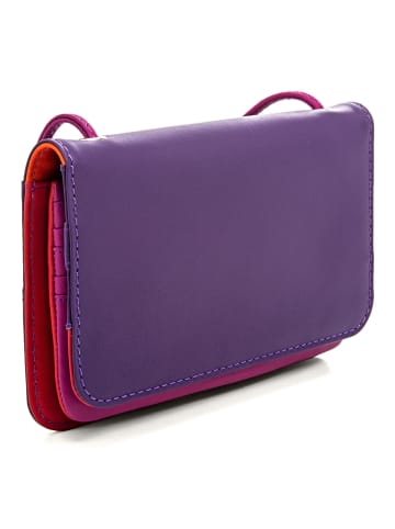 MYWALIT Clutch Geldbörse Leder 19 cm in sangria multi