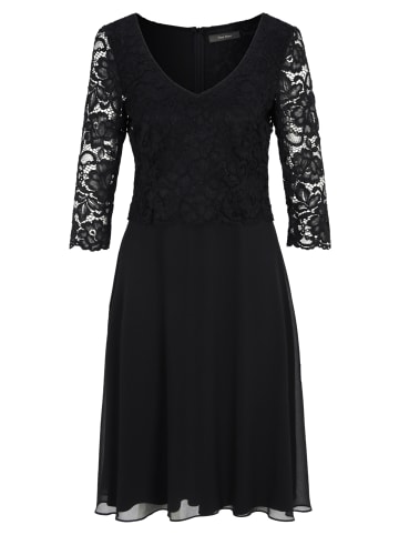 Vera Mont Cocktailkleid mit Spitze in Schwarz