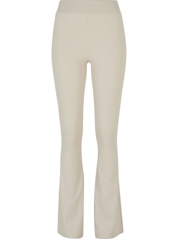 Urban Classics Urban Classics Damen Ladies Recycled High Waist Flared Leggings in softseagrass