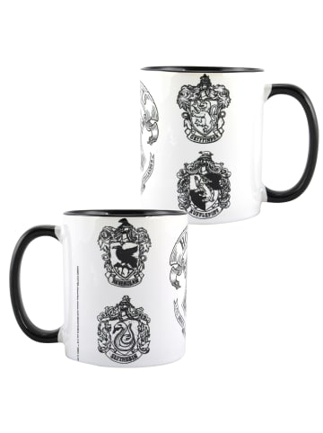 United Labels Harry Potter Tasse - Hogwarts Wappen  320 ml in weiß