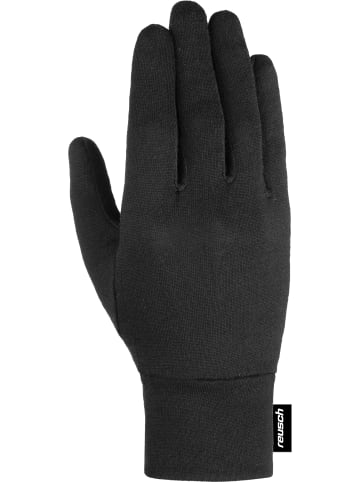 Reusch Fingerhandschuhe Merino Wool Conductive in 7700 black