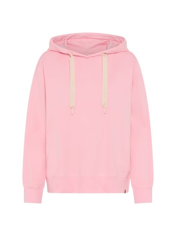 Camel Active Hoodie aus reiner Baumwolle in Pink
