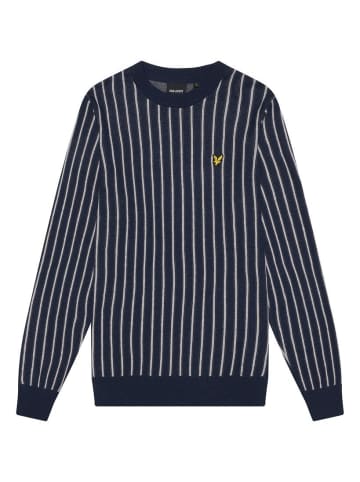 Lyle & Scott Strickpullover in Dunkelblau