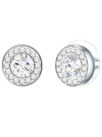 Lulu & Jane Ohrstecker Metall-Legierung Glaskristall in silber
