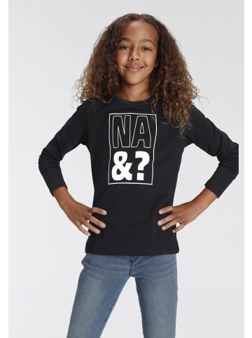 Kidsworld Langarmshirt in schwarz