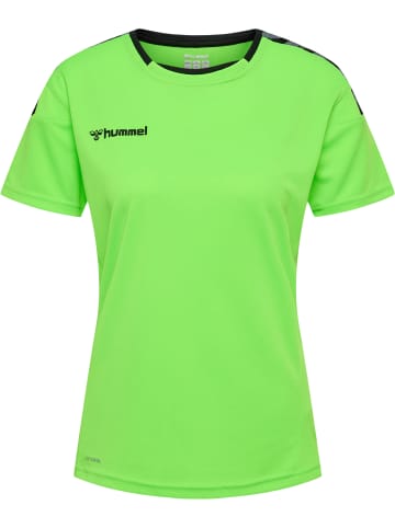 Hummel Frauentrikot S/S Hmlauthentic Poly Jersey Woman S/S in GREEN GECKO