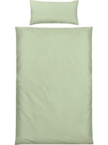 Erwin Müller Mako-Satin Bettwäsche Landshut in jade