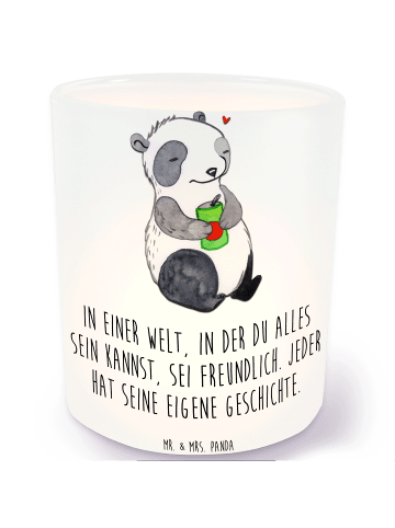 Mr. & Mrs. Panda stimmungslicht Panda Depression mit Spruch in Transparent