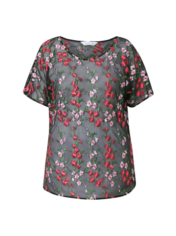 MIAMODA Bluse in schwarz