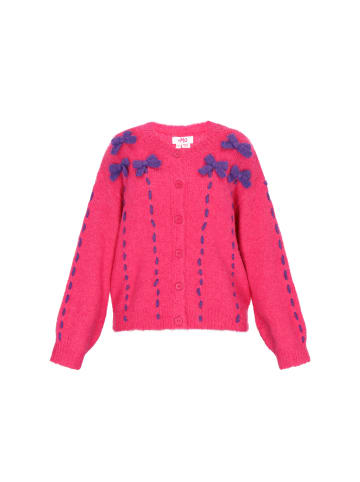 myMo Cardigan in fuchsia