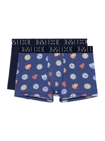 HOM Retro Boxer Alf no.2 in Navy/Navy Print