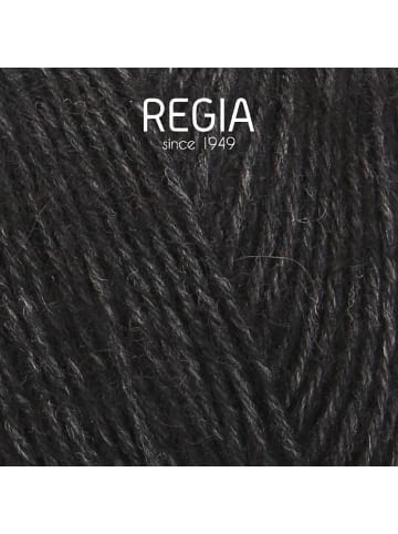 Regia Handstrickgarne Premium Alpaca Soft, 100g in Schwarz