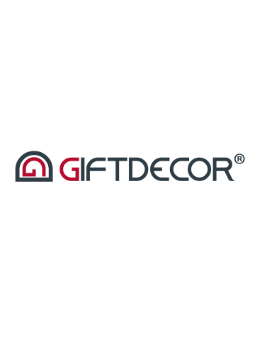 GIFTDECOR Wecker in weiß