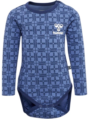 Hummel Hummel Druckknopf Strampler Hmlcheck Jungen in BLUE HORIZON