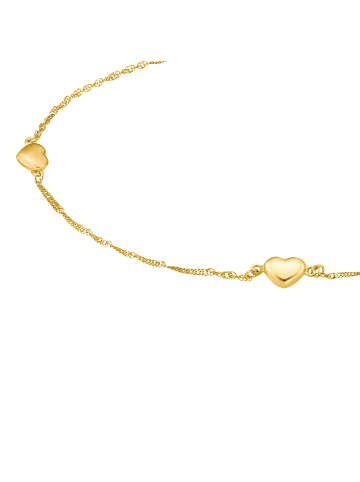 Amor Fußkette Gold 375/9 ct in Gold