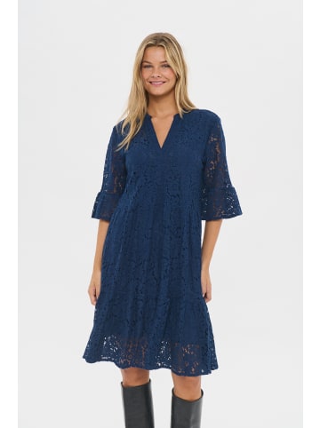 SAINT TROPEZ Kleid ZannaSZ Lockere Passform in Pageant Blue