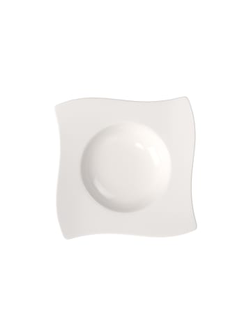 Villeroy & Boch Suppenteller NewWave in weiß