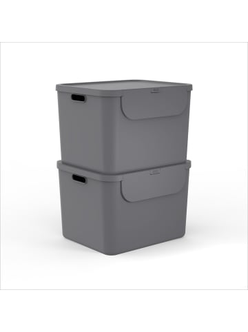 Rotho Recyclingbehälter 55 l - 2er Set ALBULA