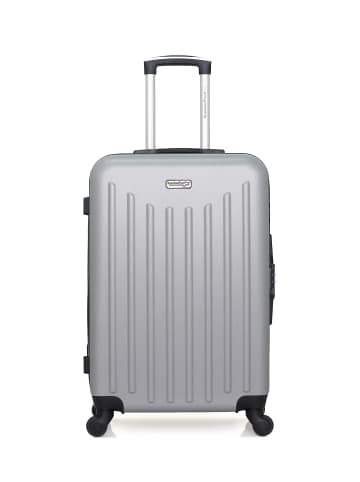 American Travel Mittelgroßer Koffer BROOKLYN in Grau (64L)