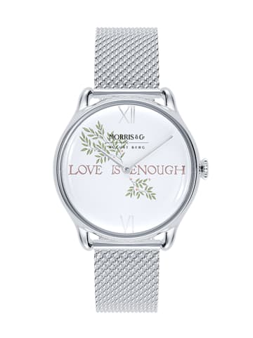 August Berg Morris & Co. Love is Enough in silver white