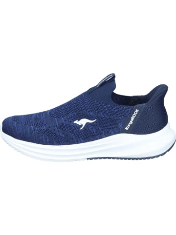 Kangaroos Sportliche Slipper in dk navy/white