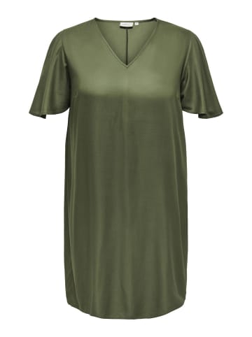 ONLY Carmakoma Kleid in Winter Moss