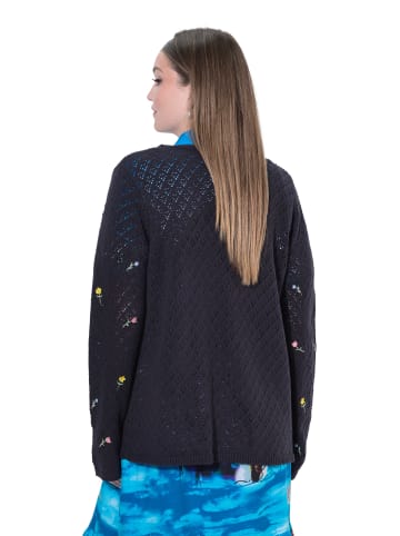 Ulla Popken Strickjacke in marine