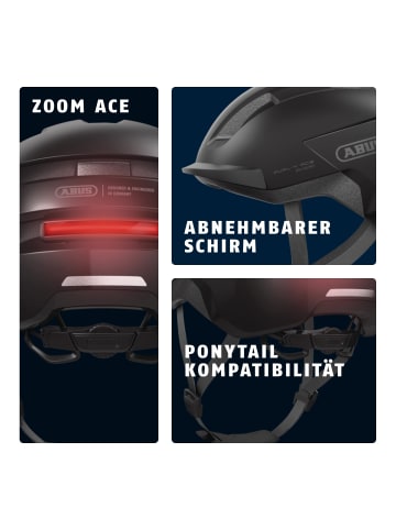 ABUS Fahrradhelm PURL-Y ACE in velvet black