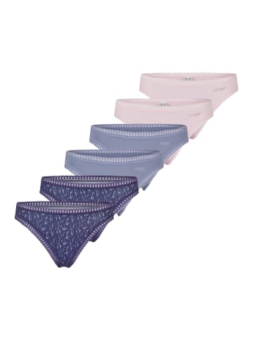 Sloggi String GO Crush in Rosa / blau