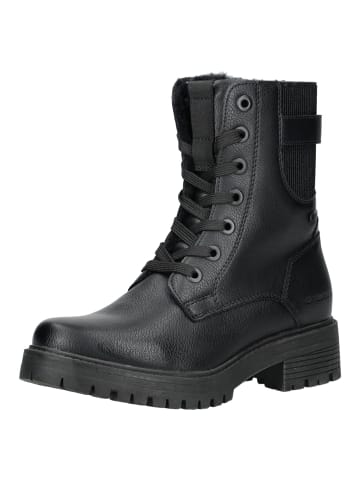 Tom Tailor Stiefelette in Schwarz