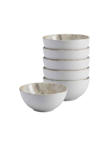 Ritzenhoff & Breker 6er Set Müslischalen Arezzo in ø 16,5 cm in braun