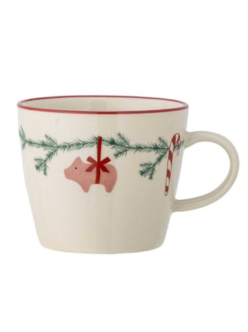 Bloomingville Becher YULE Weihnachtsbecher Weiß