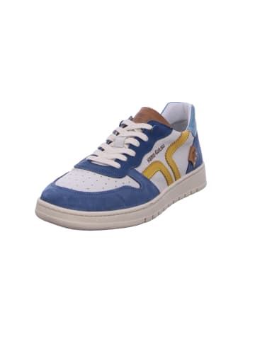 Kamo-Gutsu Schnürschuh in blau