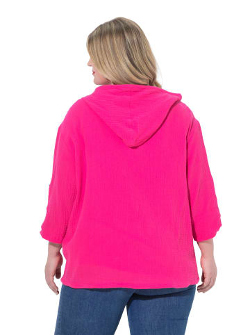 MIAMODA Bluse in hibiskuspink