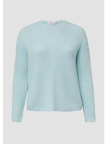 s.Oliver Strickpullover in 6439_helles türkis